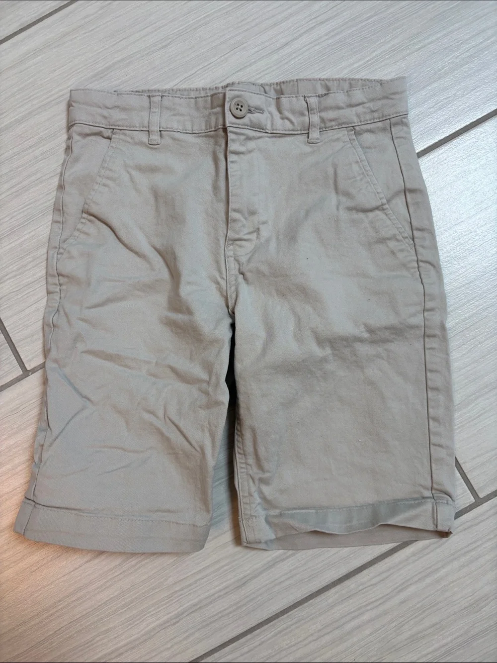 Kids Old Navy Casual Khaki Shorts Size 12